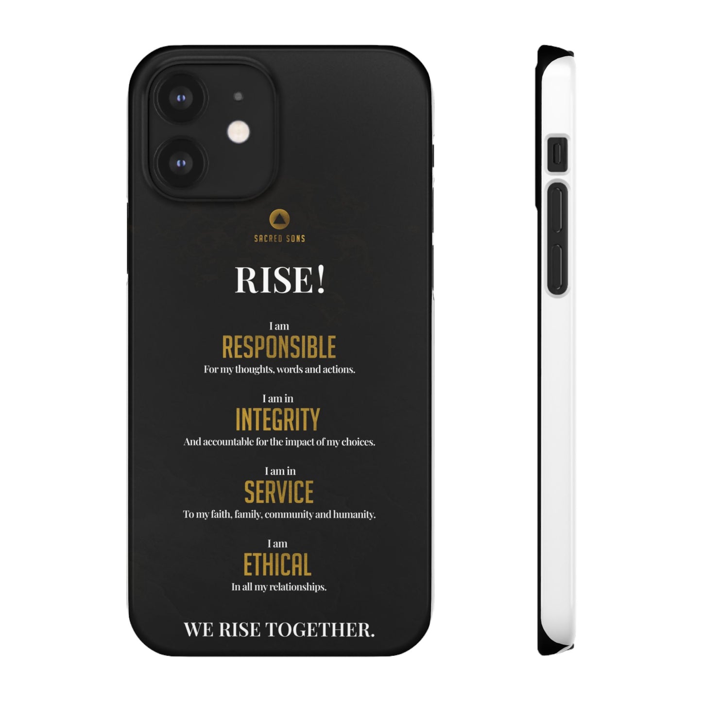 RISE! — 'We Rise Together' Snap Case