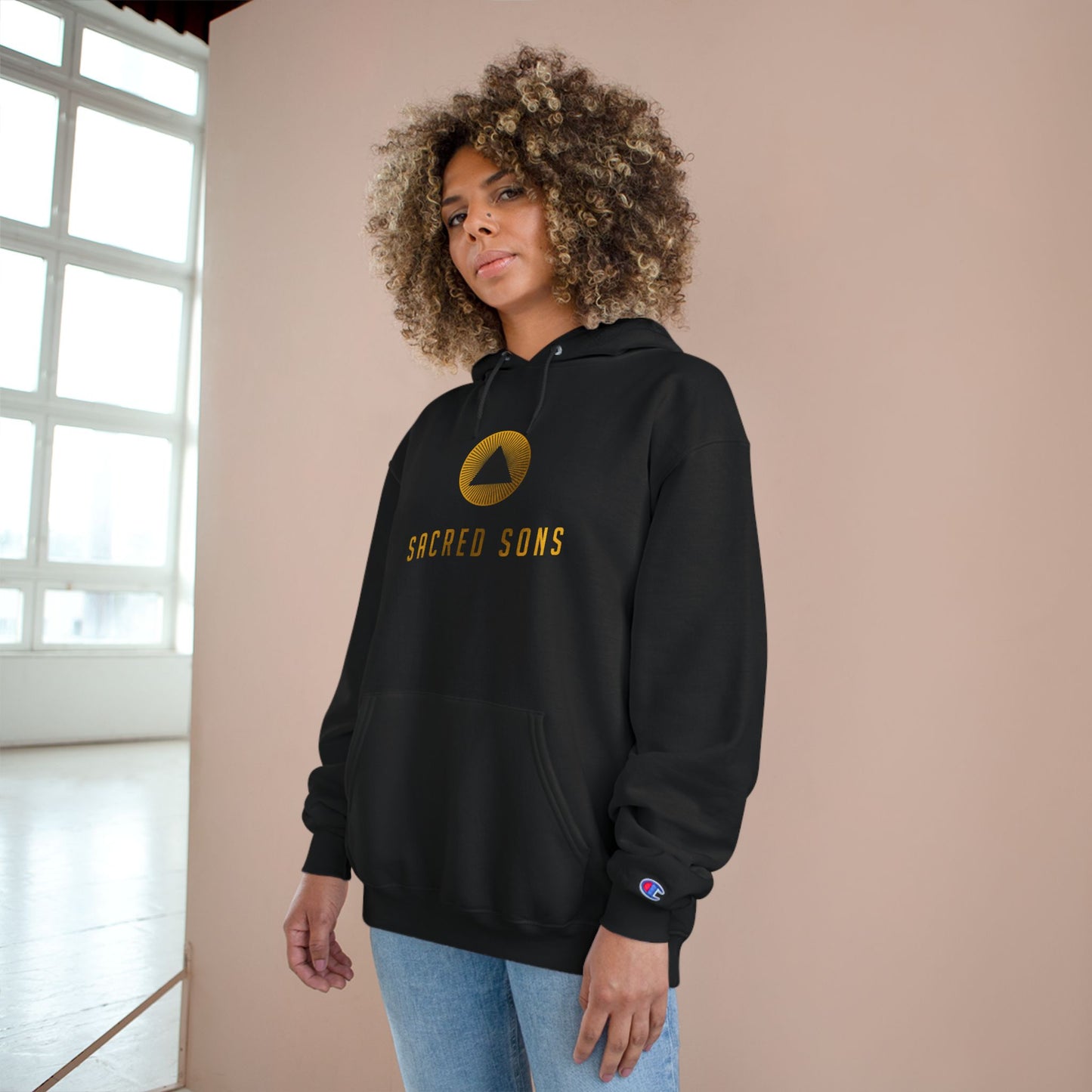 Gold Triangle Logo Pullover
