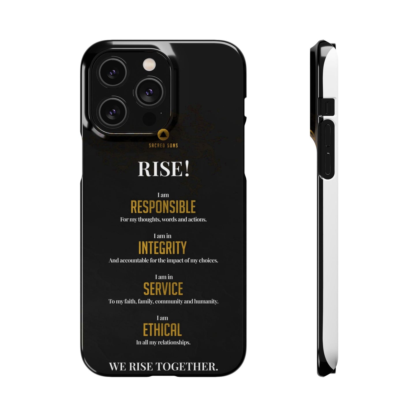 RISE! — 'We Rise Together' Snap Case