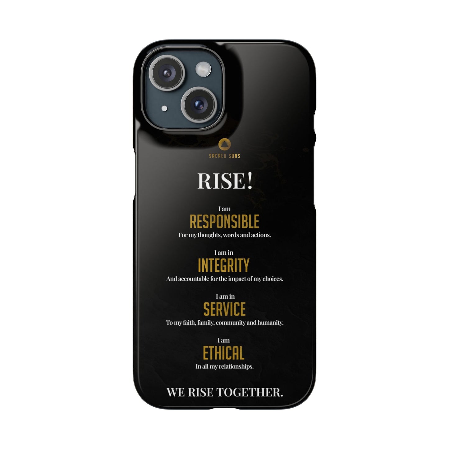 RISE! — 'We Rise Together' Snap Case