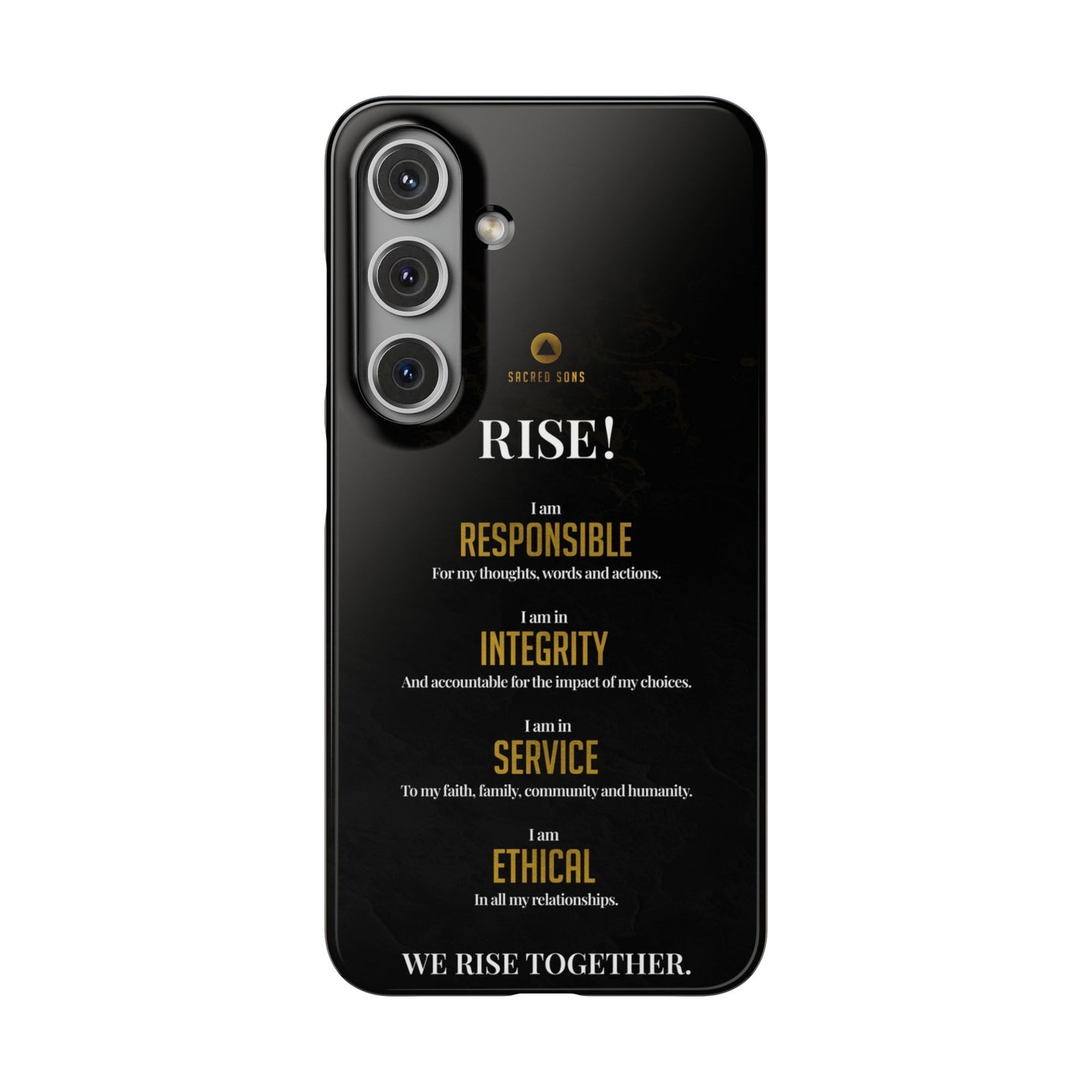 RISE! — 'We Rise Together' Snap Case