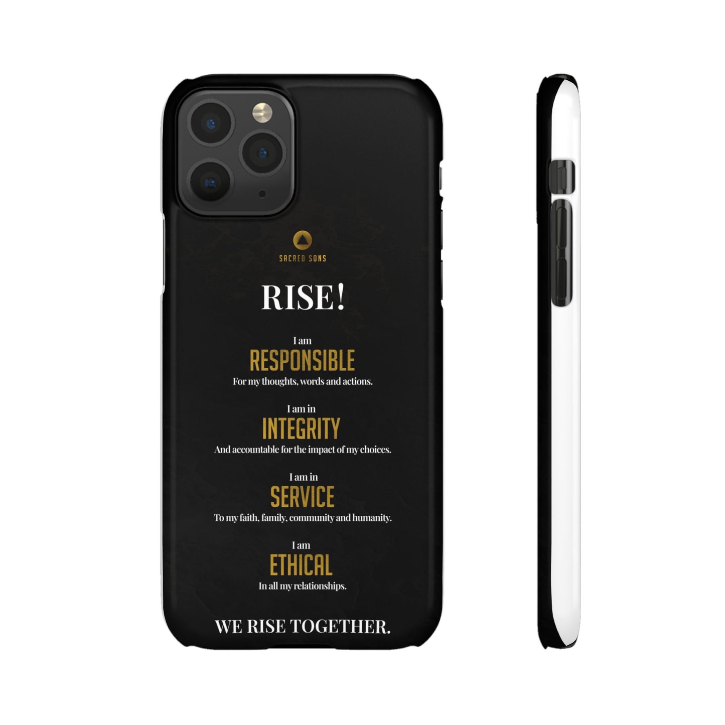 RISE! — 'We Rise Together' Snap Case