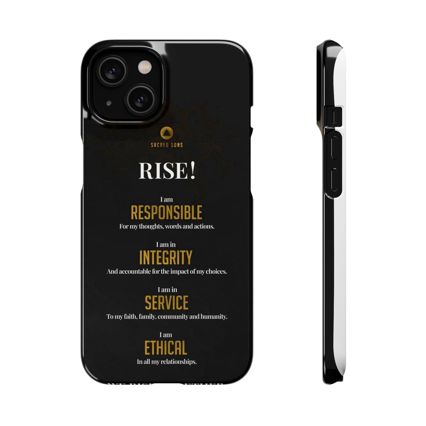 RISE! — 'We Rise Together' Snap Case
