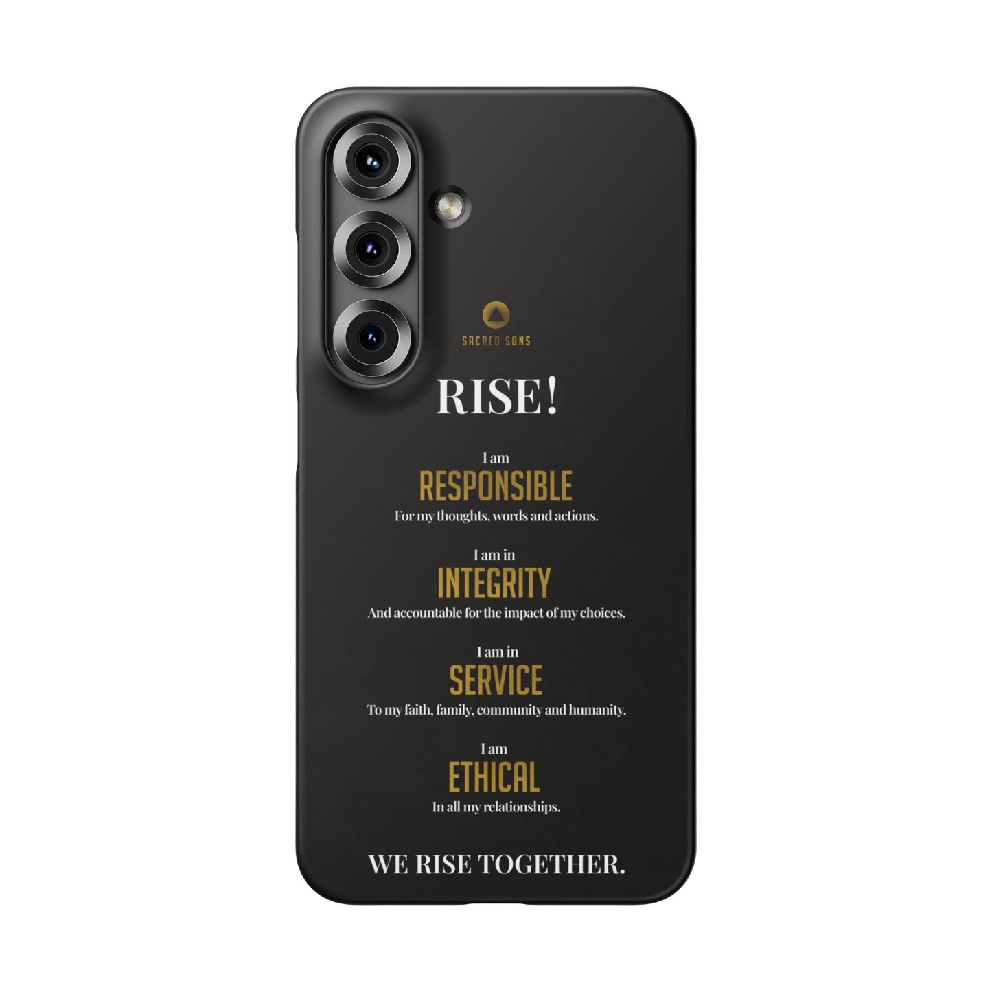 RISE! — 'We Rise Together' Snap Case