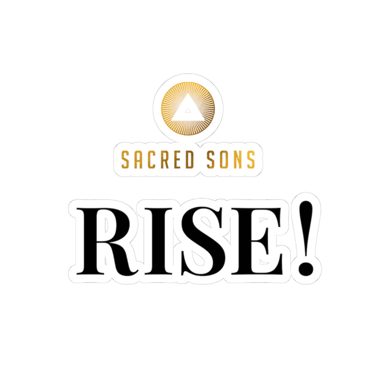 Rise! Vinyl Laptop Decal