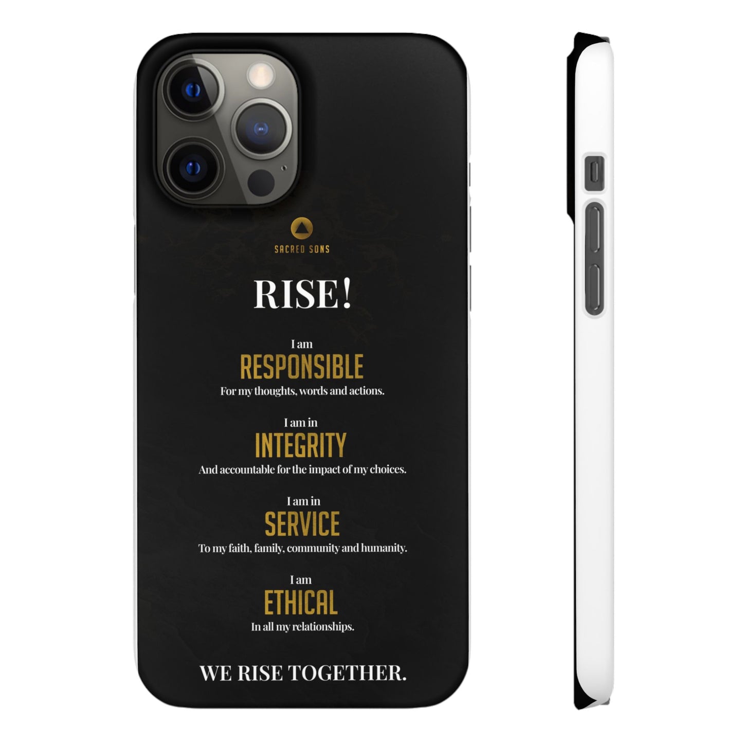 RISE! — 'We Rise Together' Snap Case