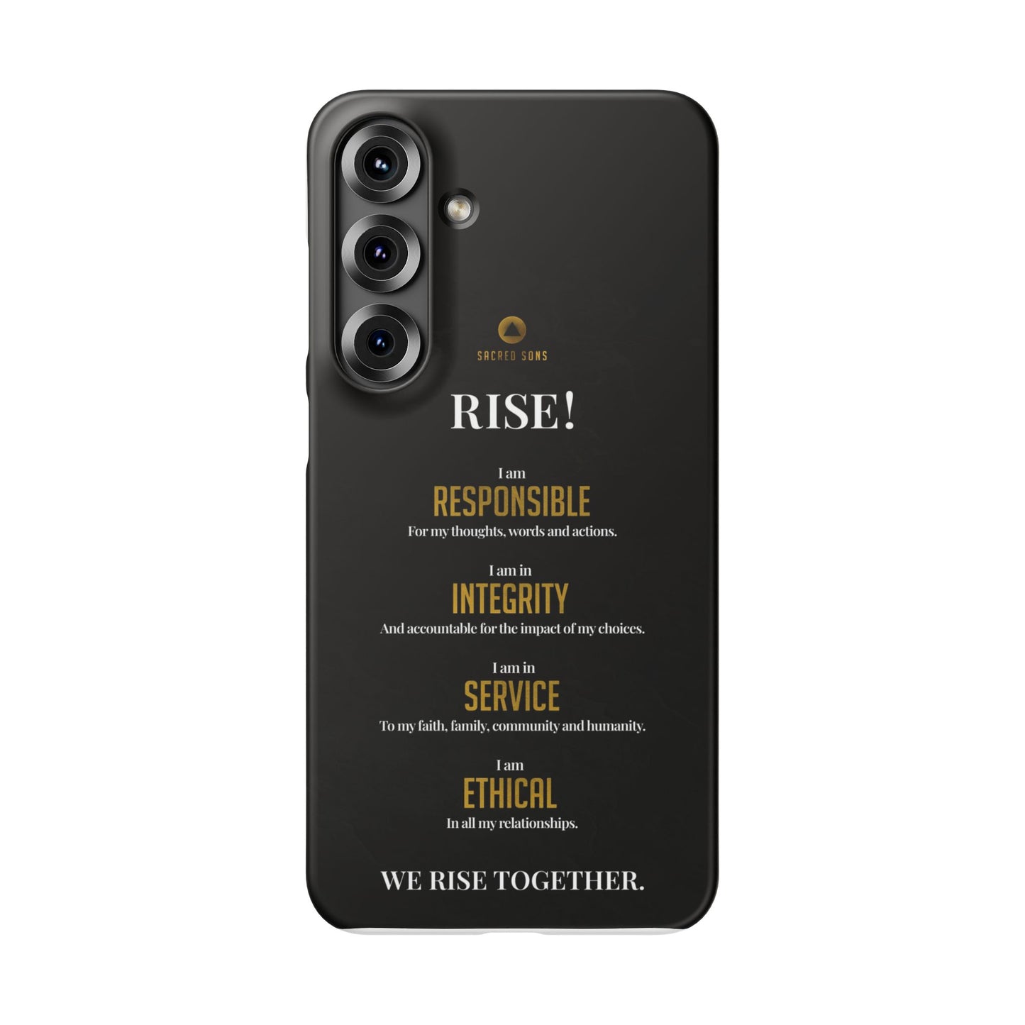RISE! — 'We Rise Together' Snap Case