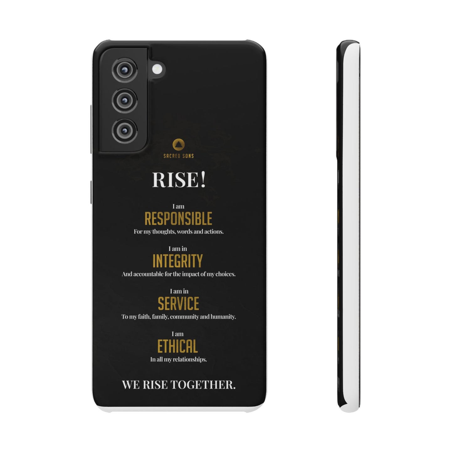 RISE! — 'We Rise Together' Snap Case