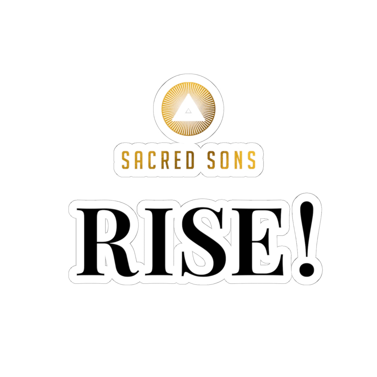 Rise! Vinyl Laptop Decal