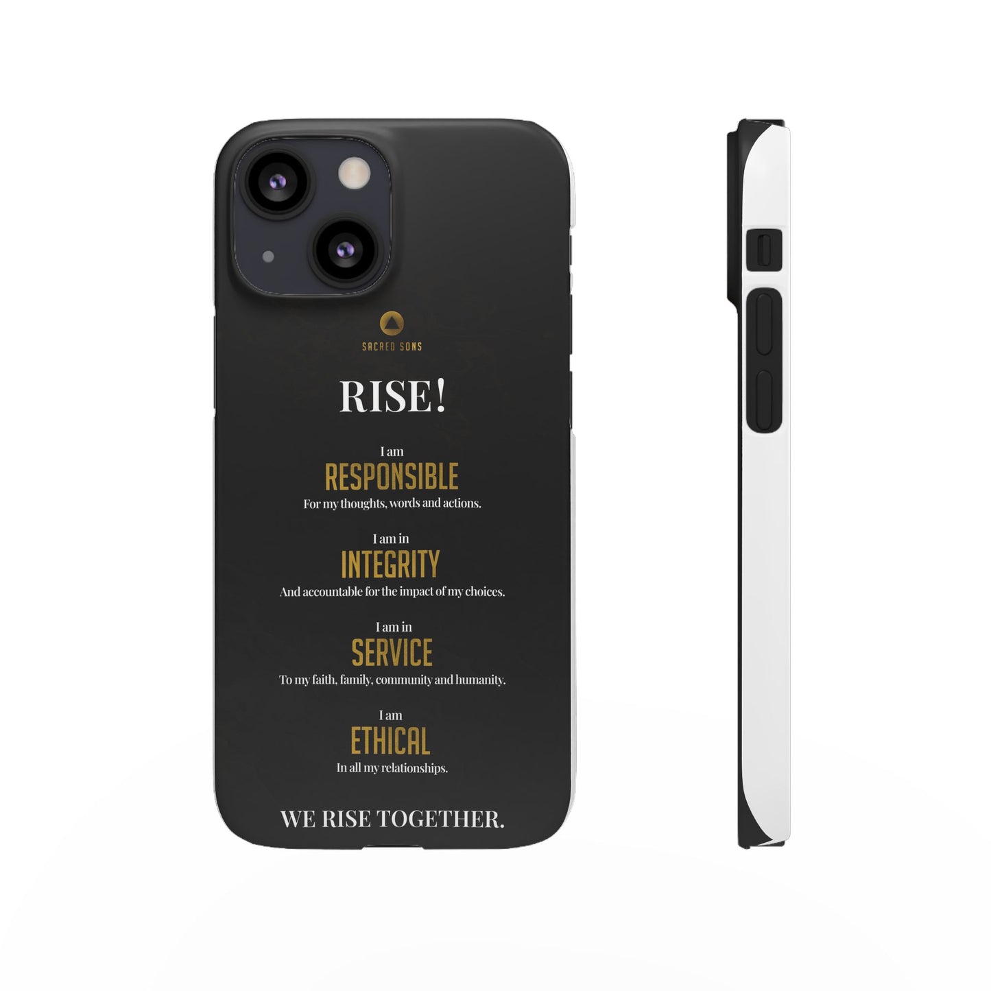 RISE! — 'We Rise Together' Snap Case