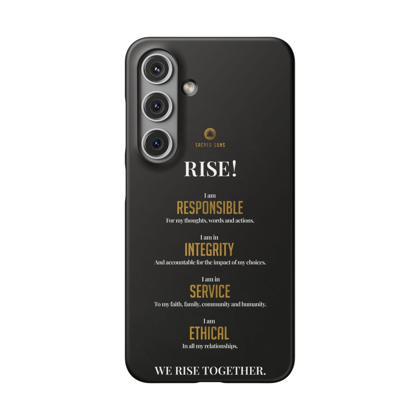 RISE! — 'We Rise Together' Snap Case