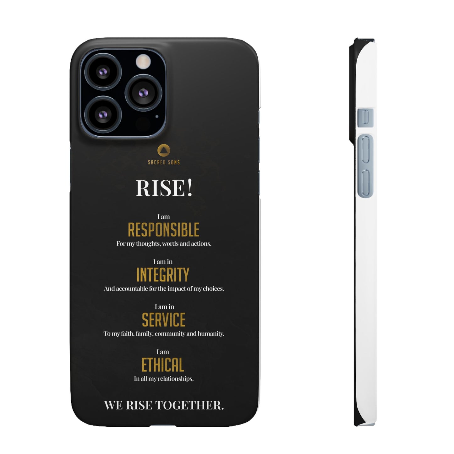 RISE! — 'We Rise Together' Snap Case