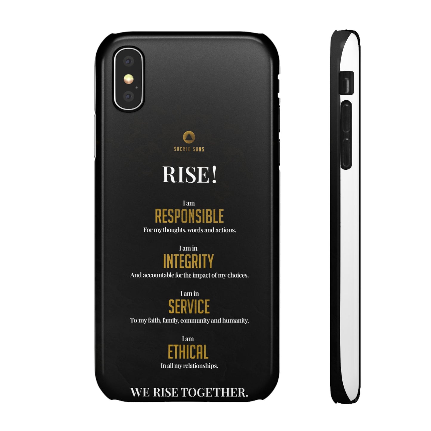 RISE! — 'We Rise Together' Snap Case