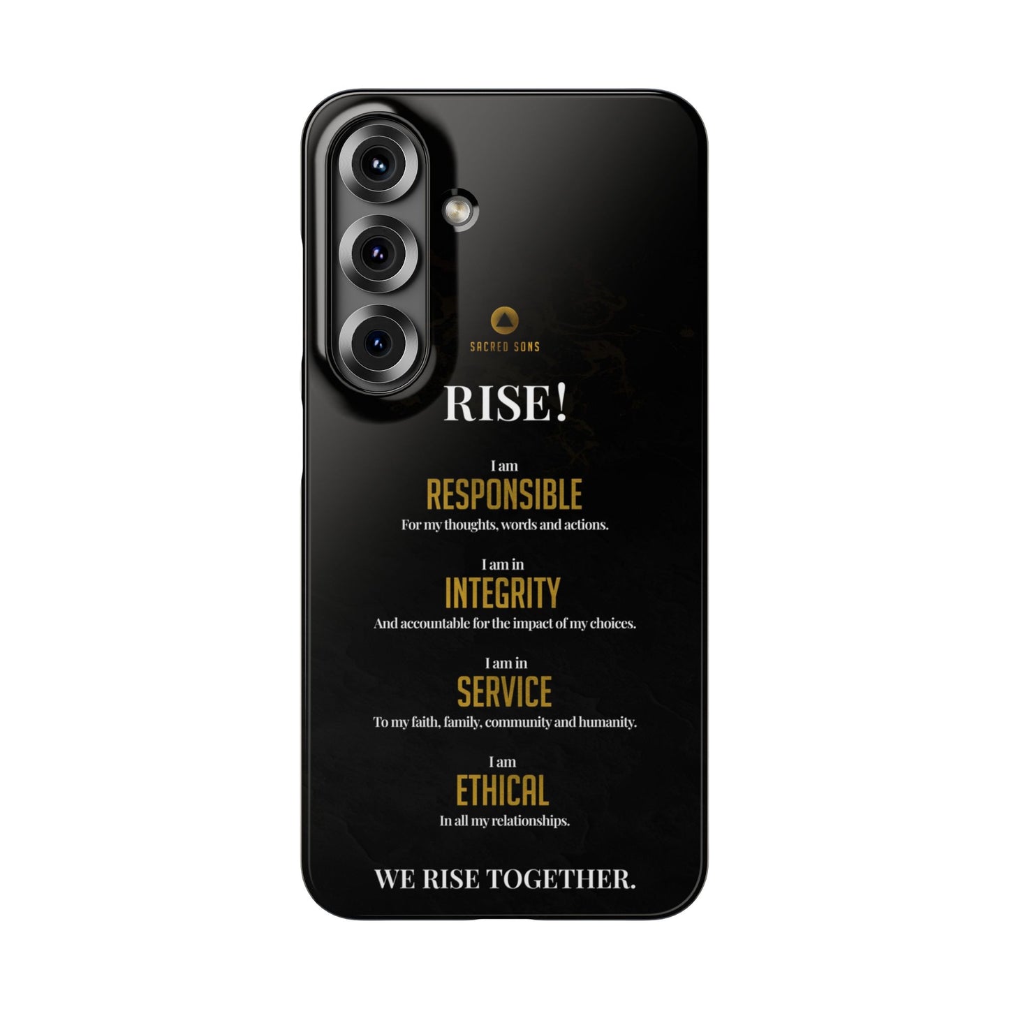 RISE! — 'We Rise Together' Snap Case