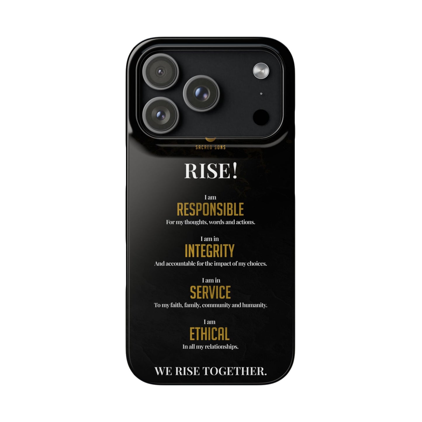 RISE! — 'We Rise Together' Snap Case