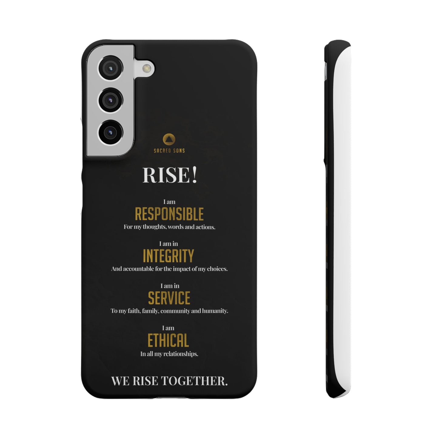 RISE! — 'We Rise Together' Snap Case