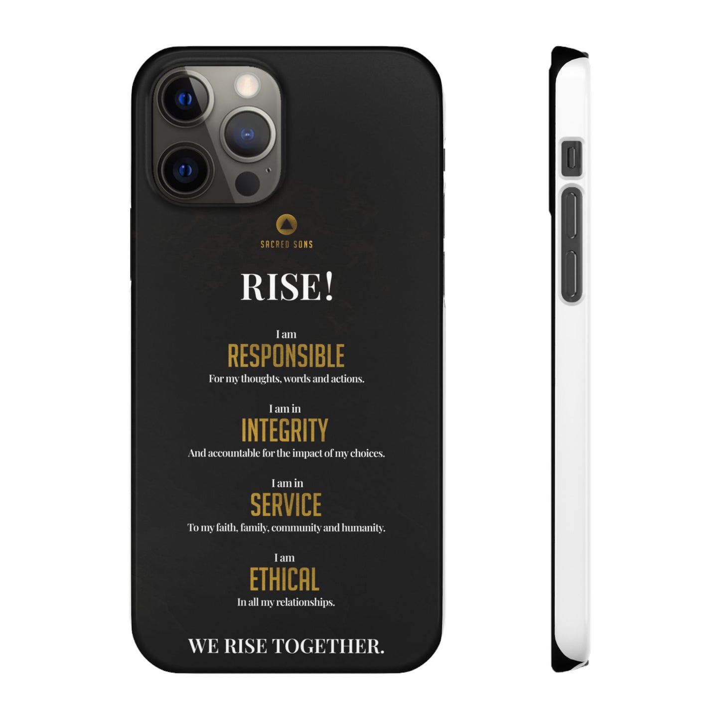 RISE! — 'We Rise Together' Snap Case