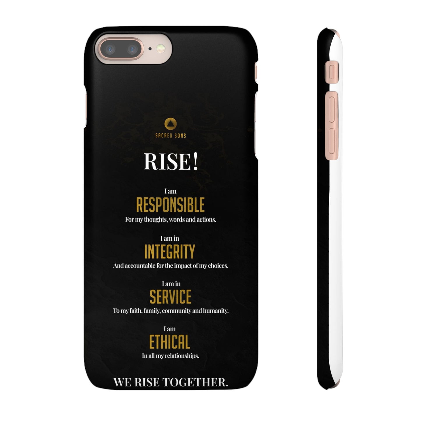 RISE! — 'We Rise Together' Snap Case