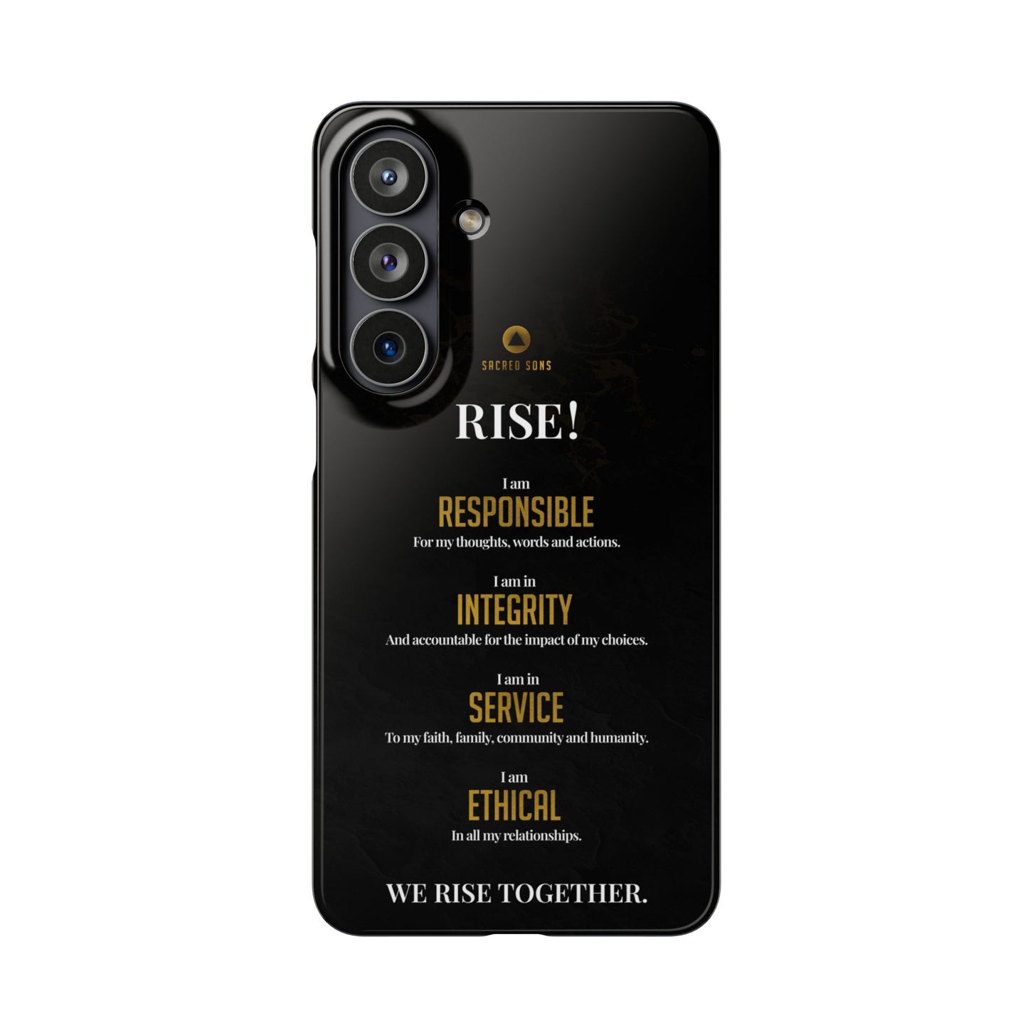RISE! — 'We Rise Together' Snap Case
