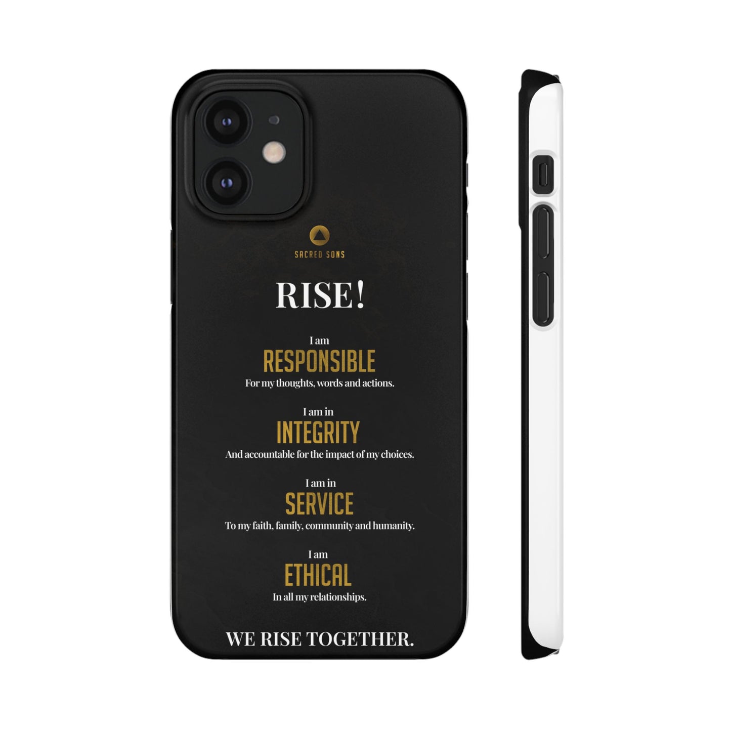 RISE! — 'We Rise Together' Snap Case