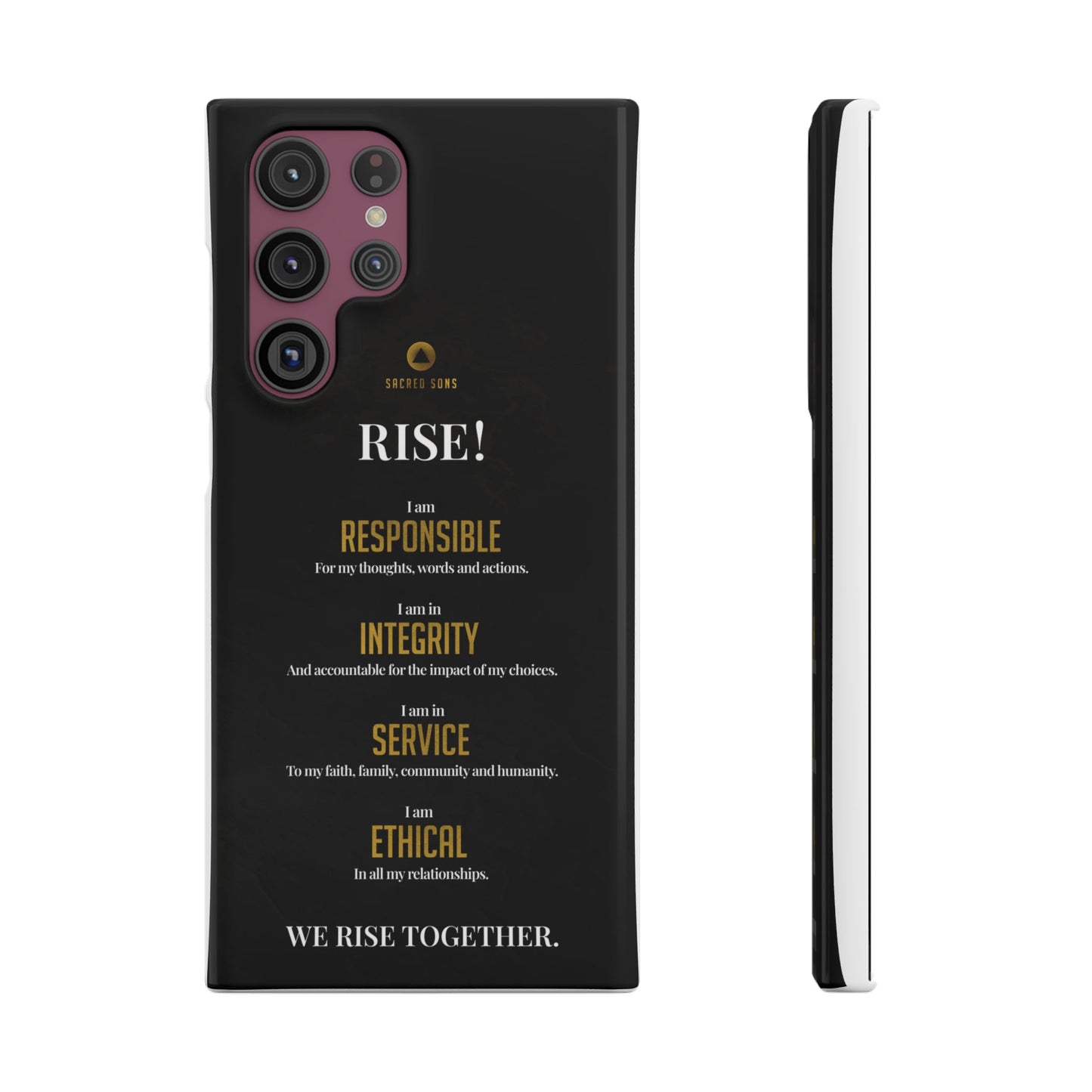 RISE! — 'We Rise Together' Snap Case