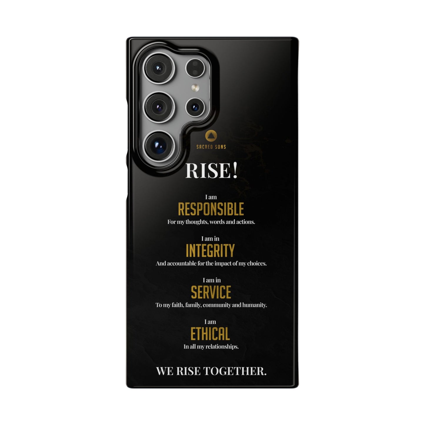 RISE! — 'We Rise Together' Snap Case