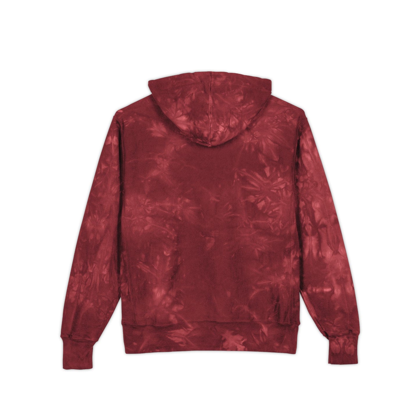 Embroidered Champion Tie-Dye Hoodie