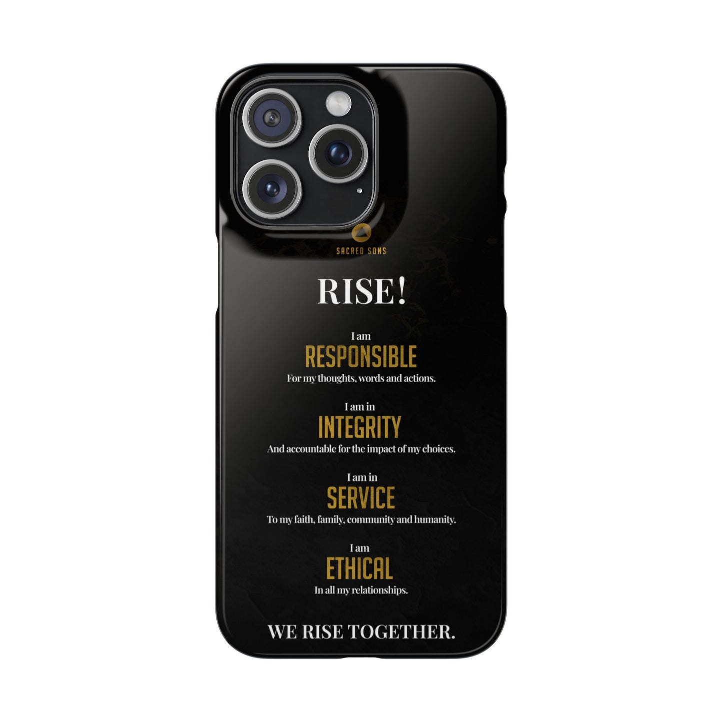 RISE! — 'We Rise Together' Snap Case