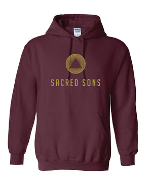 Sacred Sons Hoodie - Maroon