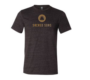 Sacred Sons Charcoal Black Triblend T-Shirt